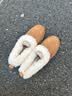 UGG【双11抢先购】秋季女士茸茸毛鞋领厚底休闲懒人毛毛鞋 1166733 CHE | 栗色 39 鞋款偏小，建议拍大一码 实拍图