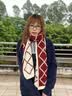 CRANTA KOMEIA围巾女秋冬季2026新款围脖女披肩加厚保暖生日礼物送女生女友 红配米 高级感送老婆女朋友实用高档 实拍图