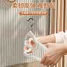 Jidaocook干湿两用衣架家用挂衣防滑防肩角衣撑晾衣服护衣架子衣柜无痕挂架 双位衣架【20支装】白色 一体白衣架 实拍图