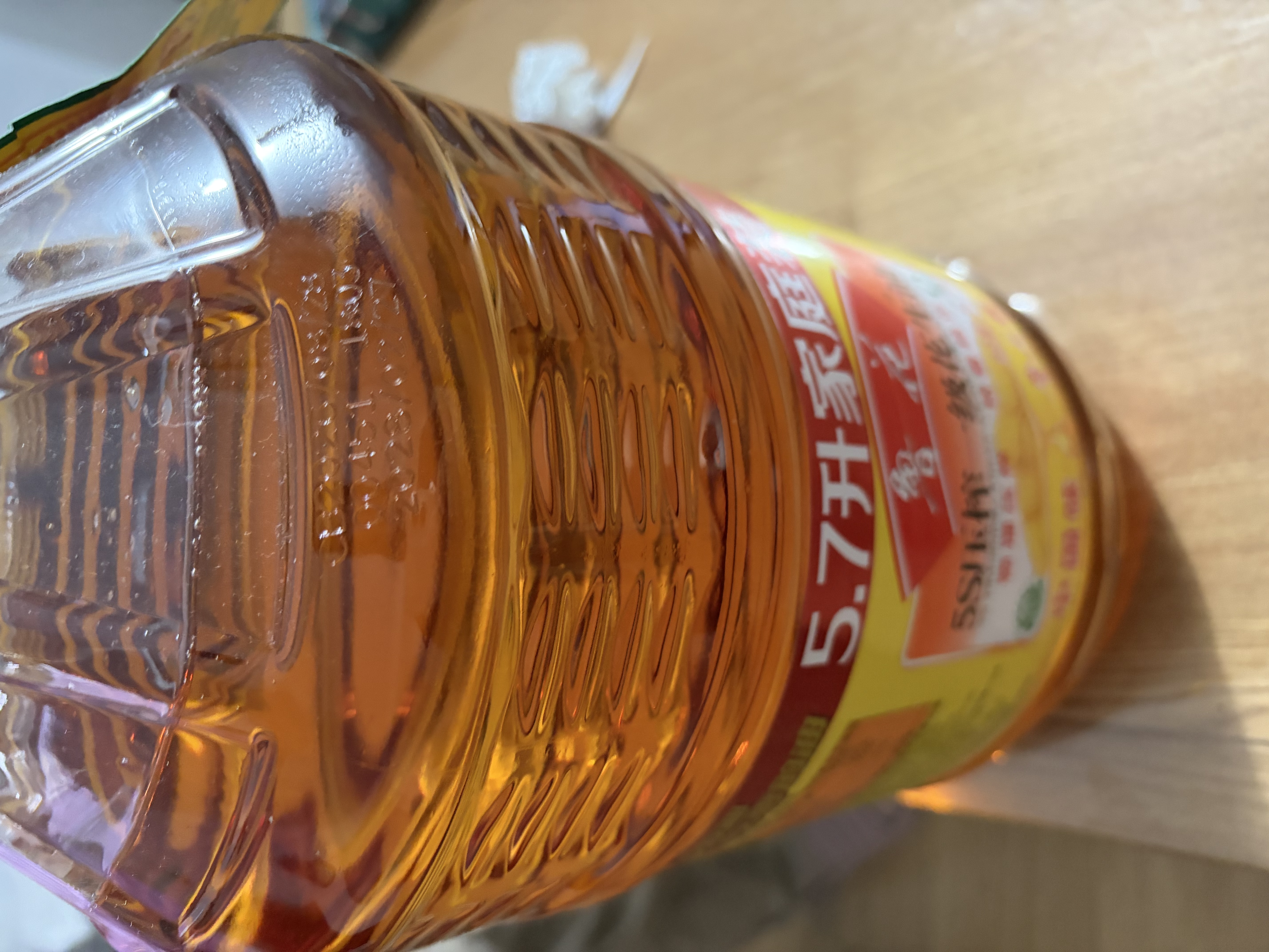 鲁花 【保真花生油】食用油 5S 物理压榨 压榨一级 花生油5.7L 实拍图