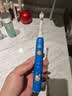 飞利浦（PHILIPS）儿童电动牙刷  萌牙定制专属设计2档模式 儿童定制专属刷头*2 生日/儿童/学生礼物HX2432/01蓝色 实拍图