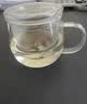 富光花茶杯透明茶杯内胆茶水分离杯办公室玻璃杯子水杯350ml 实拍图