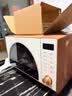 美的（Midea）【重磅新品】2026新款小滋味微烤炸炖一体机家用变频微波炉烤箱空气炸锅不锈钢内胆23L复古F23G4 实拍图