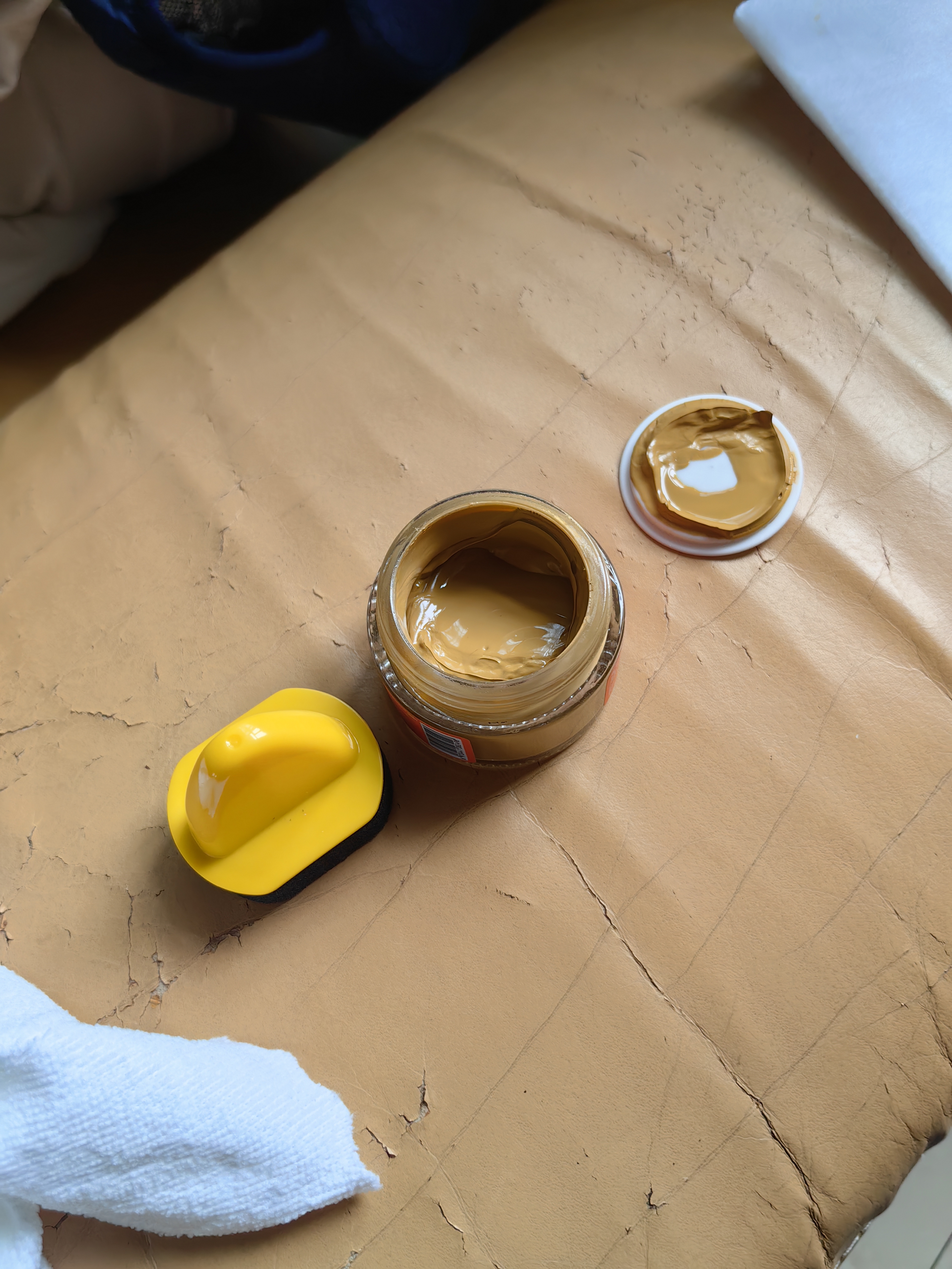 皮革医生真皮修复补色膏30ml原皮色 皮具上色翻新剂 皮鞋皮包补色油 实拍图