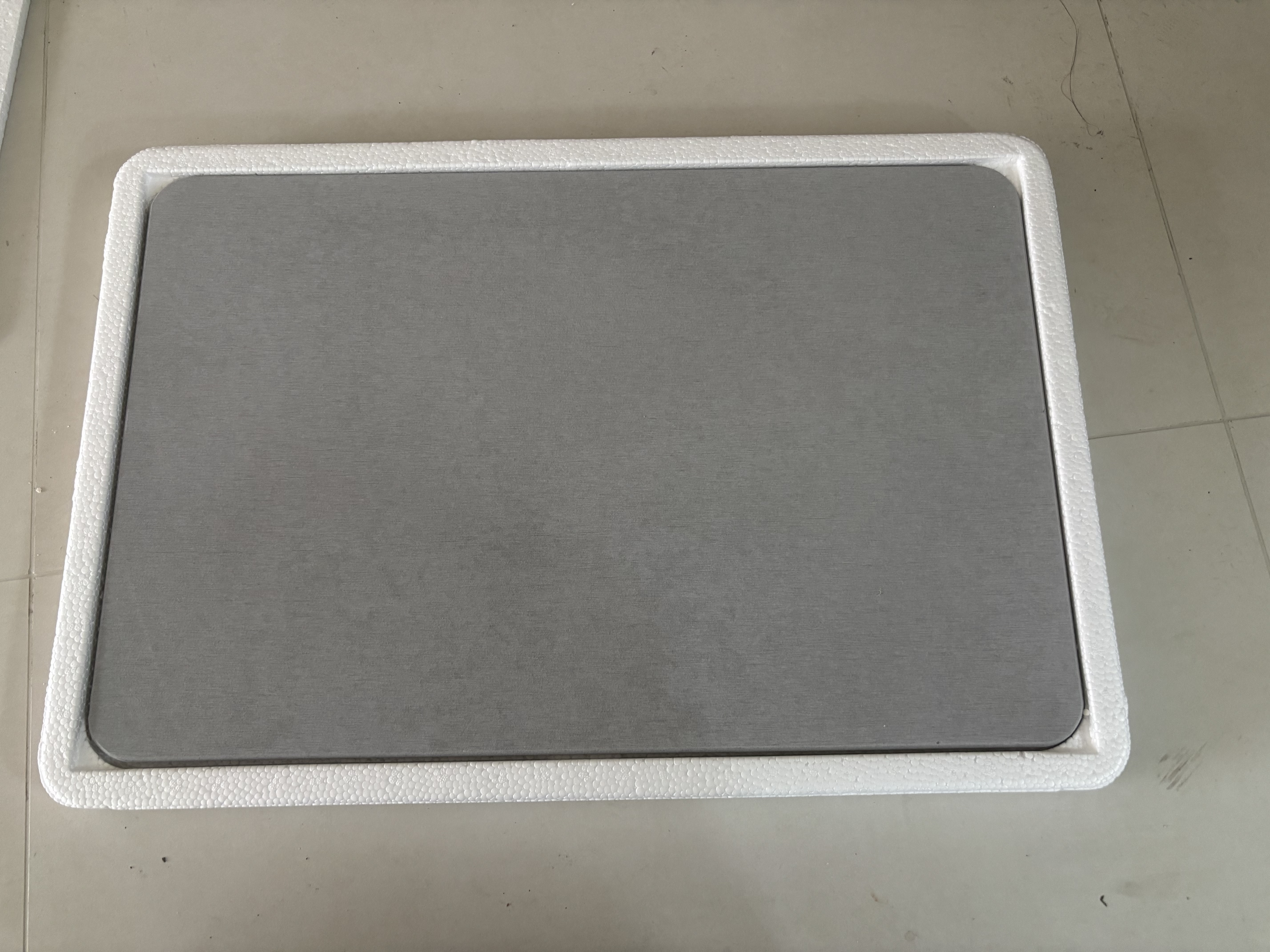 大江【硬】硅藻泥吸水地垫厕所卫生间门口脚垫浴室地垫39x60cm 实拍图