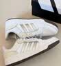 adidas ENTRAP美式校园风运动鞋少年感复古篮球风板鞋阿迪达斯   白色/金属暗银   39 实拍图