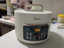 美的（Midea）鸳鸯电压力锅4L 蒸炖煮多功能小型双胆家用电饭煲煲汤锅2-5人开盖火锅不锈钢蒸笼五档火力KK05 实拍图