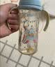 贝亲（Pigeon）防胀气 自然成长翻盖直饮吸管 大童奶瓶330ml 马戏团 18月+ AA279 实拍图