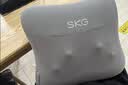 SKG 腰部按摩仪V5腰靠靠垫车载护腰颈椎肩颈腿背部热敷多功能按摩器生日礼物实用送男女友父母亲长辈 星空灰-限定礼盒 实拍图