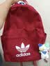 adidas休闲日常通勤运动双肩背包学生书包开学男女阿迪达斯三叶草   胜利红   NS(均码) 实拍图