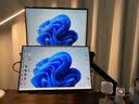 AOC显示器支架 AM400PLUS升级款 双安装夹持穿孔 不沉头旋转升降增高架 显示器机械臂 电脑支架AM402G 实拍图