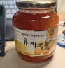 全南蜂蜜柚子茶1kg 韩国进口果酱礼品送长辈润喉冲调泡水饮果茶 实拍图