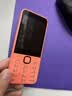 诺基亚（NOKIA）220 4G 移动联通电信全网通 2.8英寸双卡双待 直板按键手机 老人老年手机 学生手机 橘色 实拍图