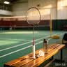 李宁（LI-NING）羽毛球拍新色雷霆小钢炮全碳素碳单拍浅烟粉4U已穿线 AYPW011-40 实拍图