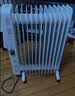 美的（Midea）【强劲热力】17片电热油汀取暖器家用电暖器3000W大功率暖气片大面积全屋升温速热加湿恒温HYW30GW 实拍图