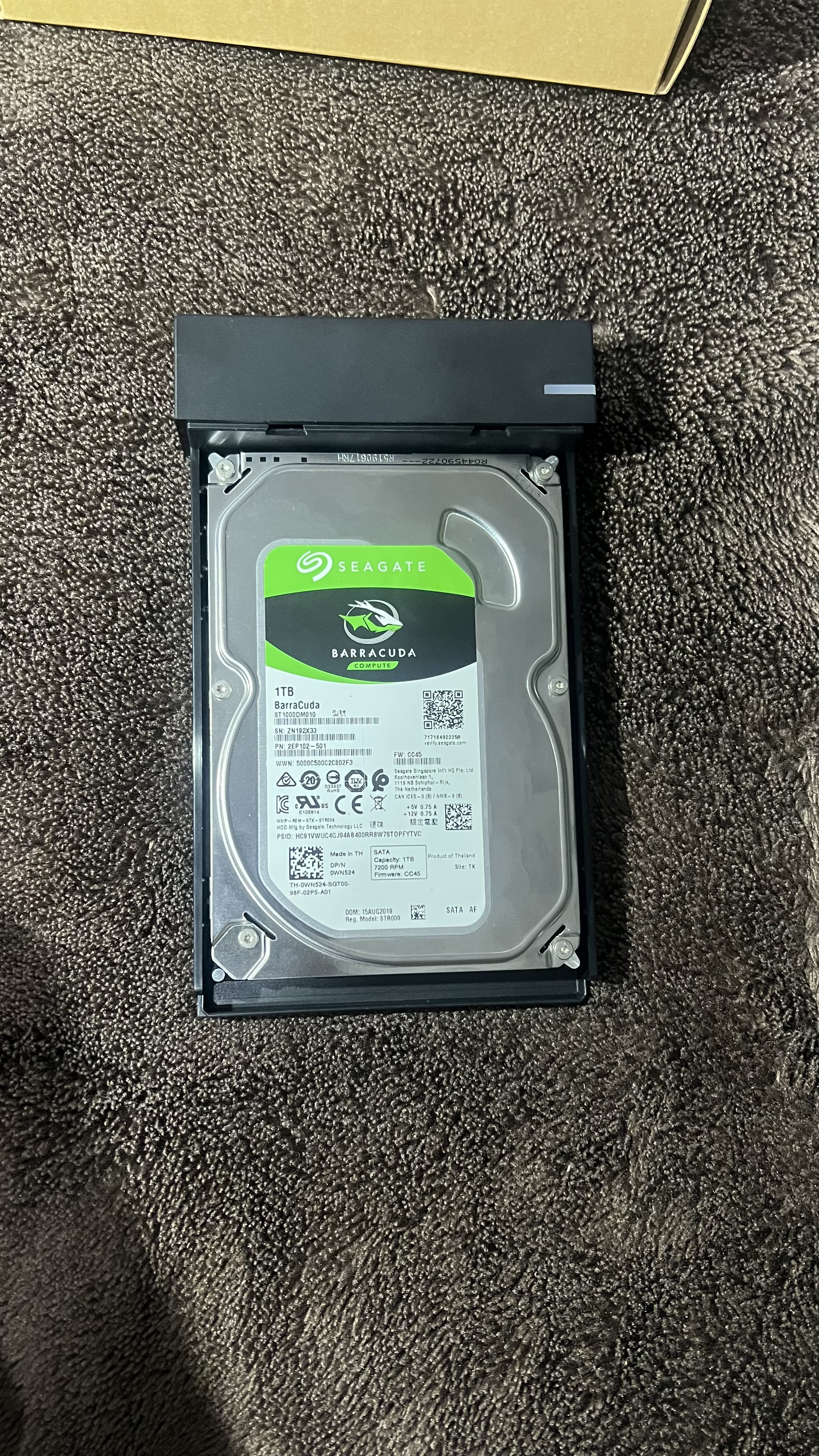 绿联 USB3.0移动硬盘盒2.5/3.5英寸Type-C固态硬盘盒 适用SATA串口台式机笔记本电脑固态机械SSD外置盒 USB3.0商务款【5Gbps】 实拍图