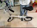 大行（DAHON）BYA412 白色折叠自行车14英寸超轻迷你便携小轮男女式单车 实拍图