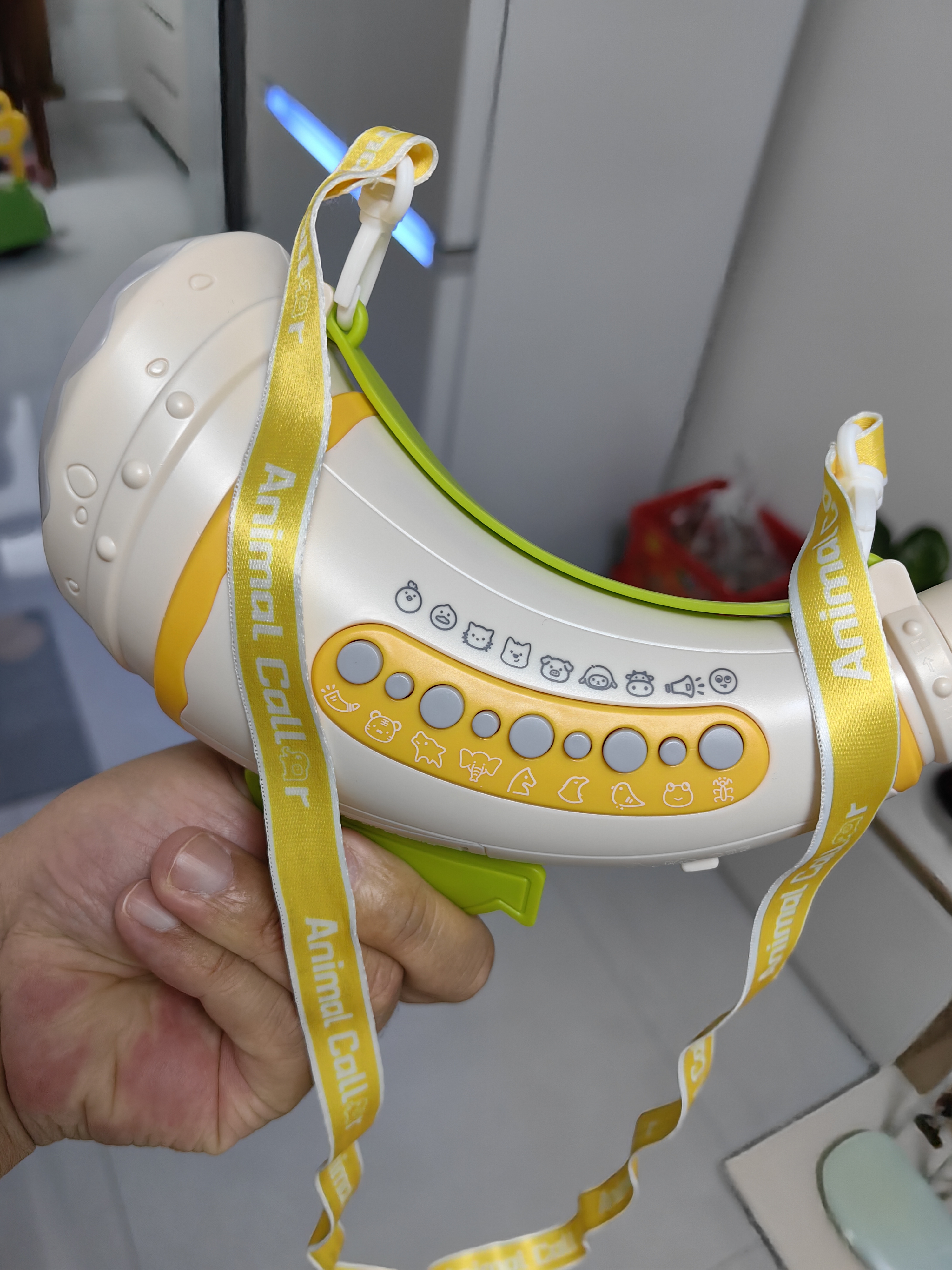 babycare变声小喇叭可吹乐器迷你口琴宝宝口哨儿童生日礼物-白色 实拍图