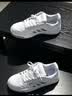 adidas ENTRAP美式校园风运动鞋少年感复古篮球风板鞋阿迪达斯   白色/金属暗银   37 实拍图
