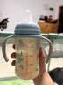 贝亲（Pigeon）PPSU双把手防胀气奶瓶240ml 丛林小兔 M号奶嘴 3月+ AA218 实拍图