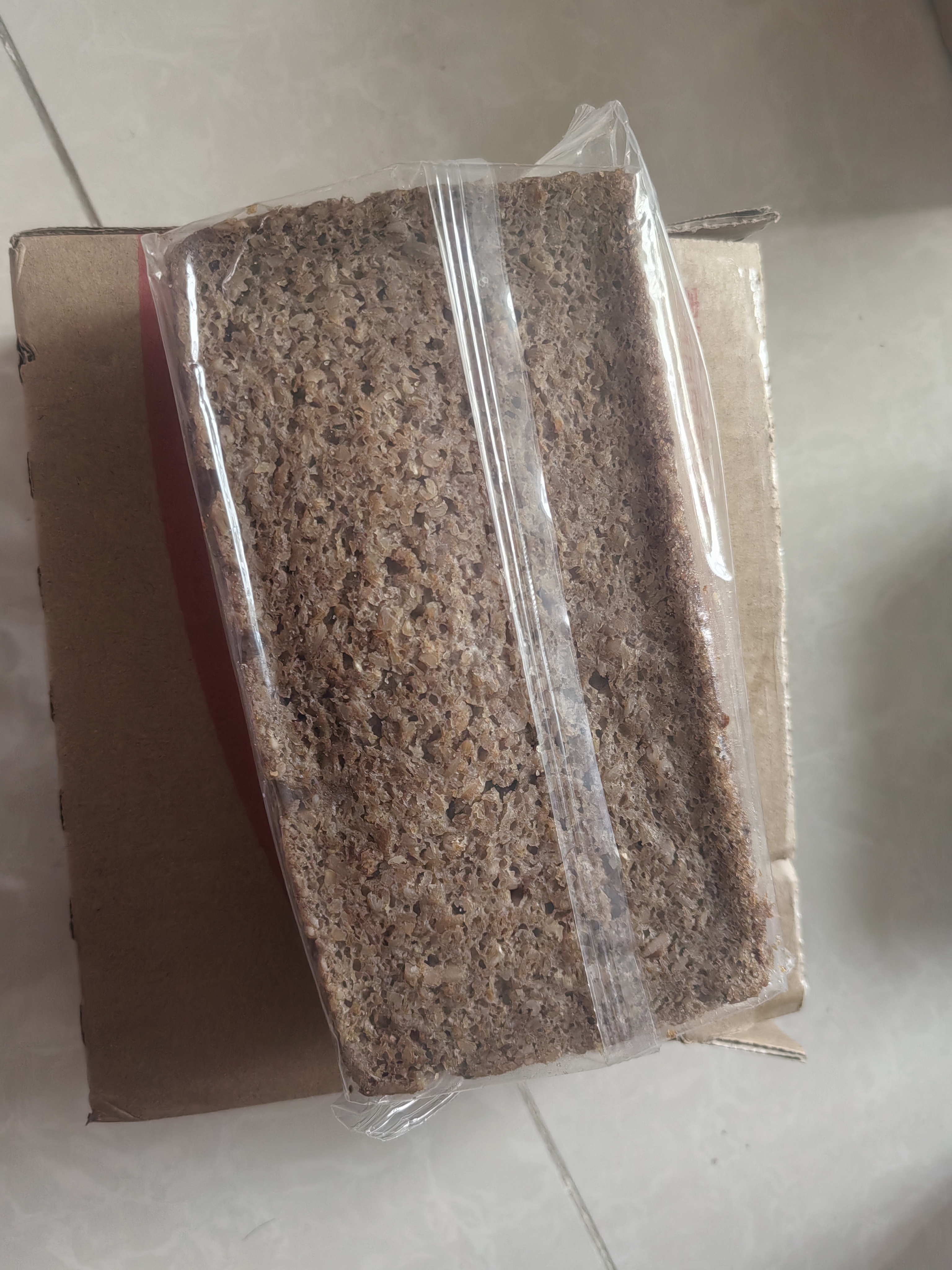 捷森德国进口 黑麦全麦面包500g/袋  0蔗糖0反式粗粮低脂健身代餐 实拍图