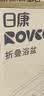 日康（rikang）婴儿洗澡盆折叠盆儿童浴盆 可配浴床浴垫浴网RK-X1048-1浅桔黄 实拍图