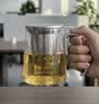 富光泡茶杯茶水分离耐热高硼硅玻璃办公室喝茶水杯子男女士花茶公道杯 实拍图