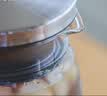 膳魔师（THERMOS）玻璃杯家用把手冷水壶耐热1L大容量凉水果汁桶TCG2C-1000-S-CY 实拍图