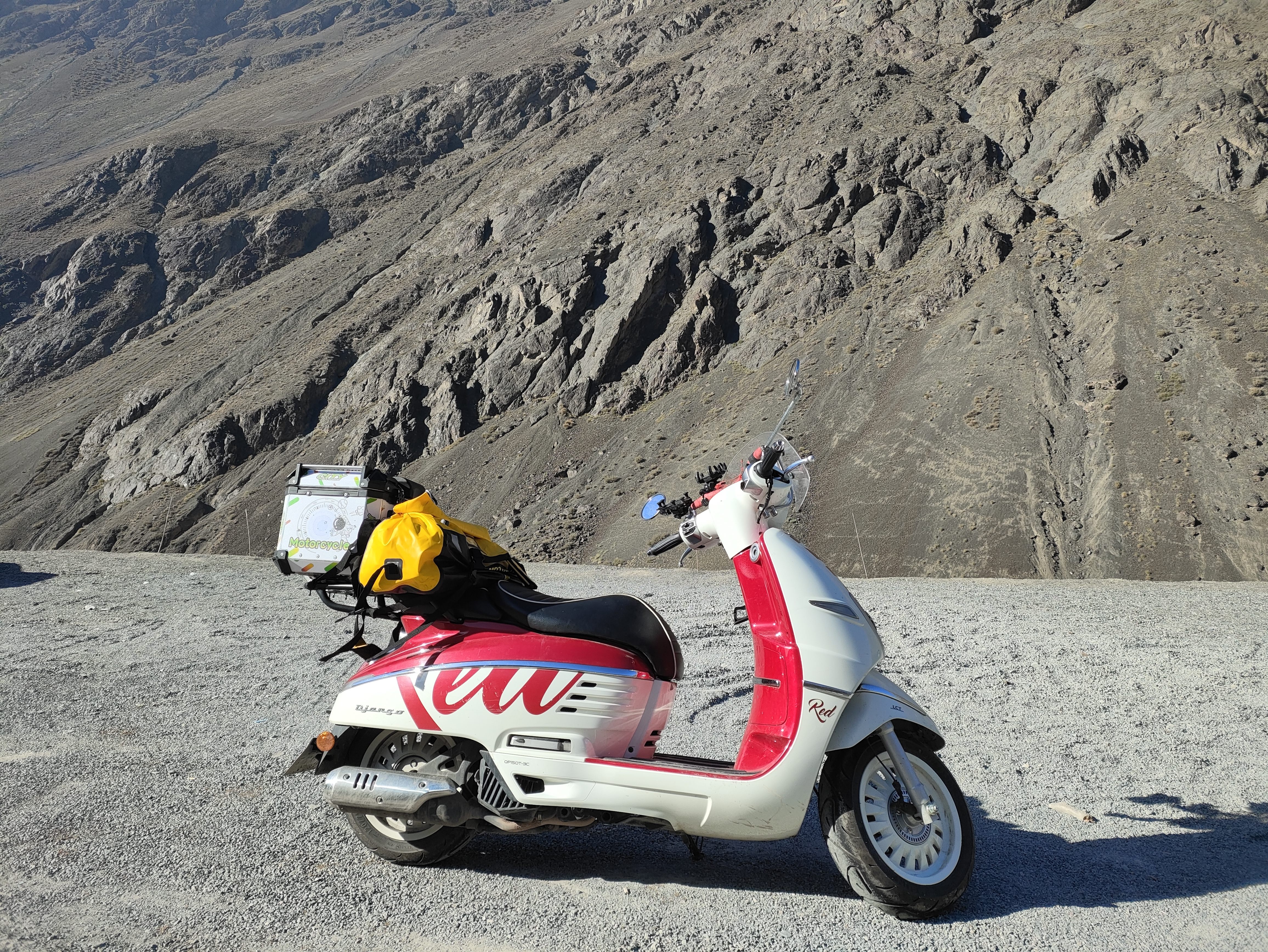 摩多狼（MOTOWOLF）摩托车骑行后尾包骑士装备拉力车机车摩旅防水背包摩托车双肩包驮包 实拍图