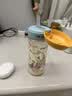 贝亲（Pigeon）防胀气 自然成长翻盖直饮吸管 大童奶瓶330ml 马戏团 18月+ AA279 实拍图