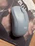 罗技（Logitech）M221 轻音鼠标 无线鼠标 办公鼠标 对称鼠标 带无线微型接收器 雾霭蓝 实拍图