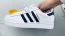 阿迪达斯adidas三叶草贝壳头SUPERSTARII男女休闲鞋 IH8659 40.5码 实拍图
