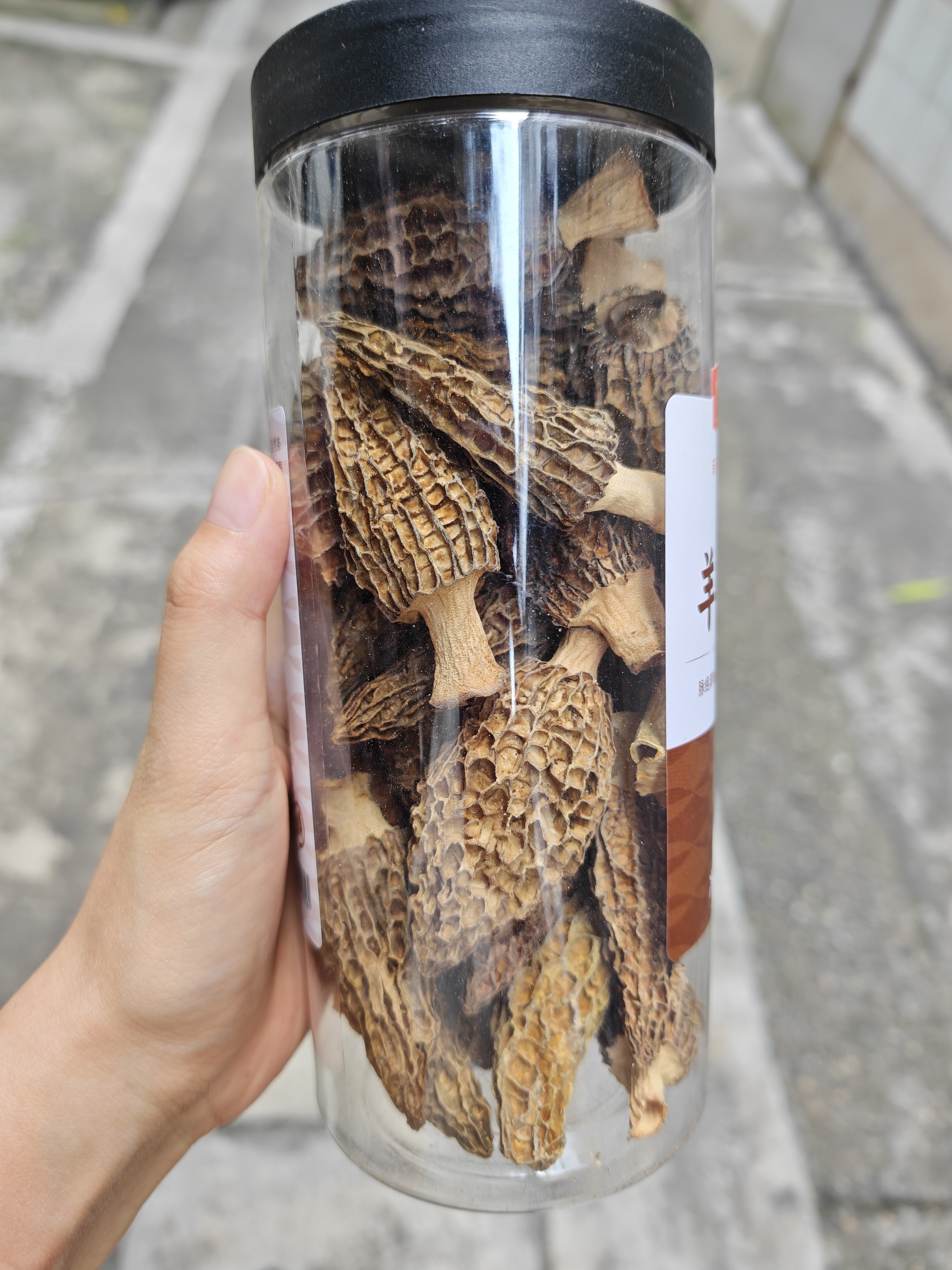 金唐羊肚菌50g（5-7cm）云南特产头茬肉厚山珍干货煲汤火锅食材 实拍图