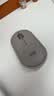 罗技（Logitech）LOGITECH PEBBLE 无线蓝牙鼠标 静音鼠标 办公鹅卵石造型 轻薄便携 时尚小巧 烟云灰 实拍图