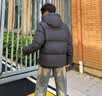 森马（Semir）防风防泼水丨羽绒服男冬季2026新款情侣连帽外套抗静电高洁净上衣 实拍图