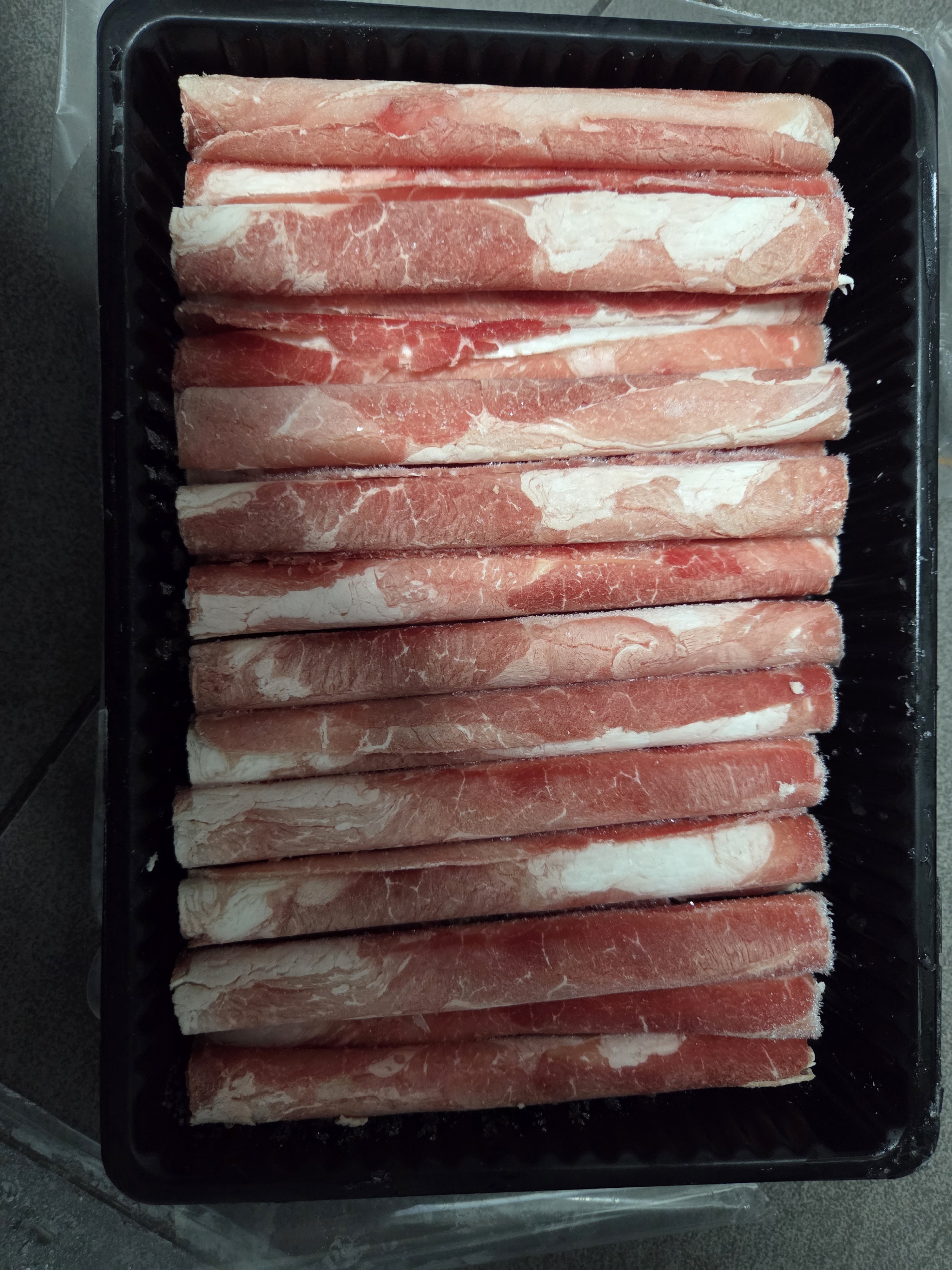 天莱香牛新疆有机真原切肥牛肉卷300g 谷饲300天火锅烧烤食材清真 实拍图