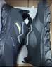 安踏男鞋革面防泼水跑步鞋男黑色轻便防滑休闲鞋运动鞋旅游鞋子男 实拍图