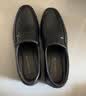 红蜻蜓男鞋新款男士爸爸一脚蹬软面皮商务休闲皮鞋男WTA42860黑色44 实拍图