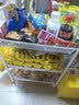 聚骊汇宿舍小推车置物架寝室书桌下小书架可移动带轮零食多层夹缝收纳柜 3层白-特厚全钢-滑轮+挂钩+挂盒 实拍图