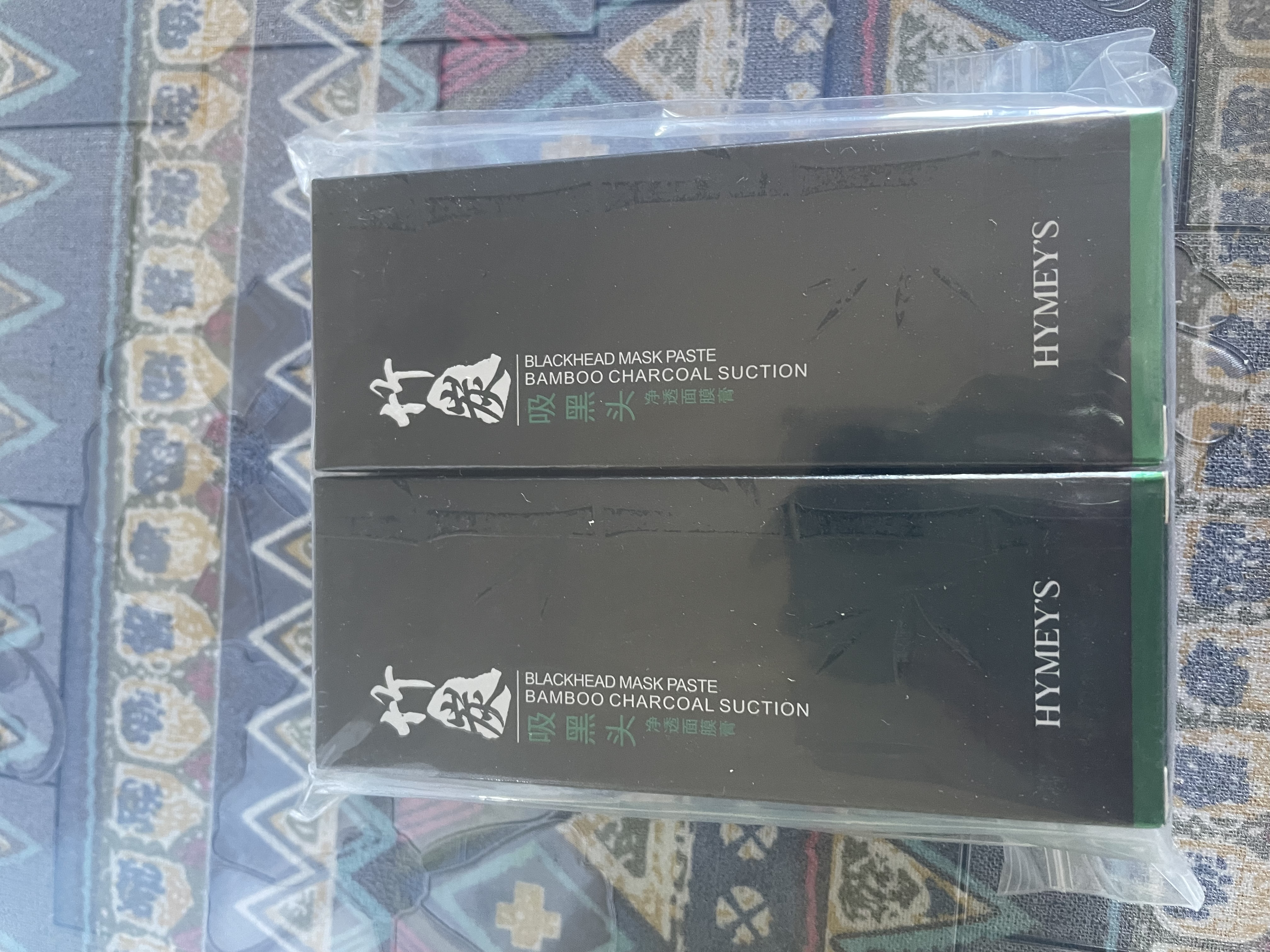 形象美竹炭去黑头面膜120g吸黑头粉刺收缩毛孔鼻贴火山泥祛黑白头套装 实拍图