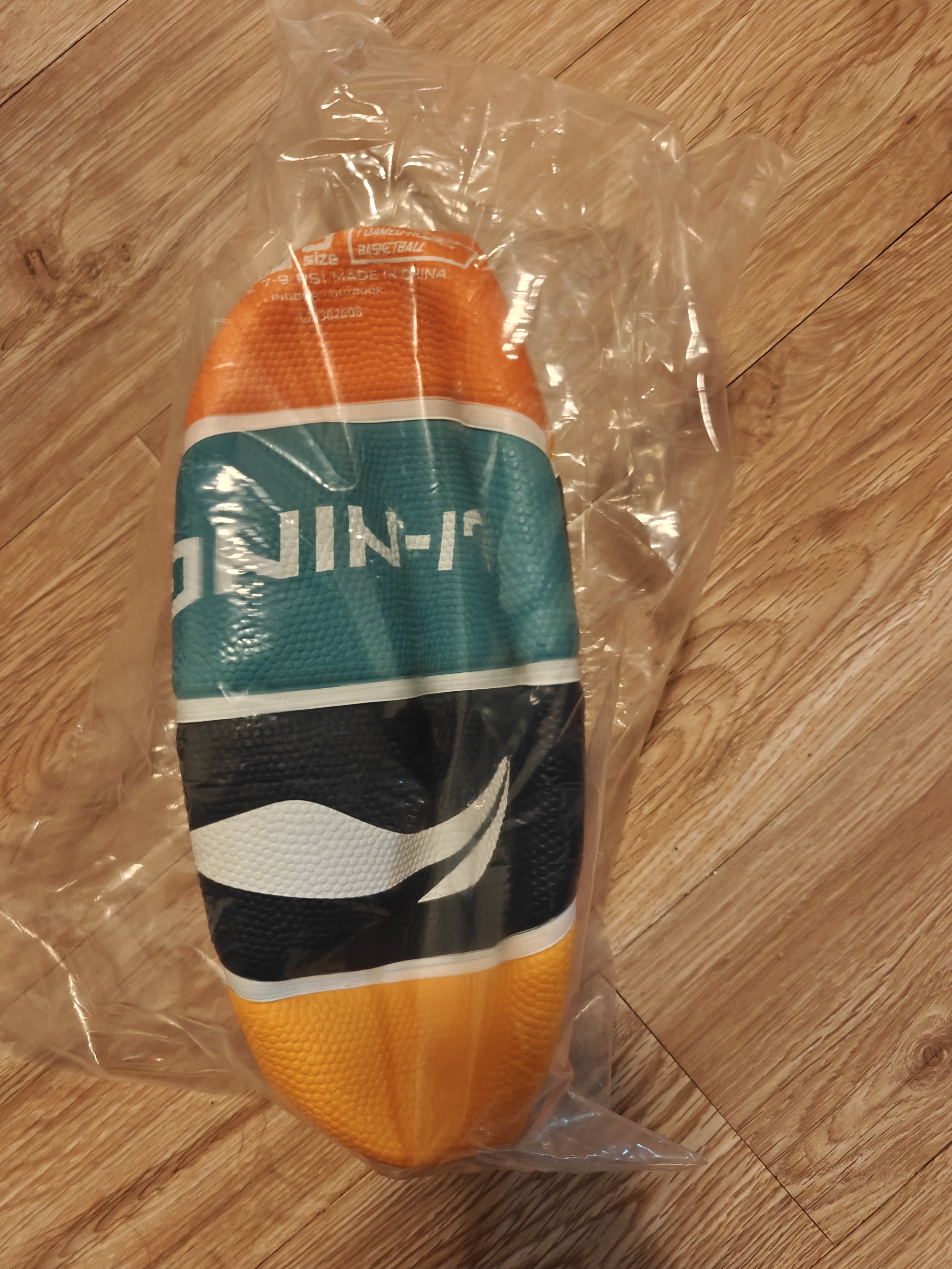 李宁（LI-NING）篮球儿童5号比赛室内外耐磨水泥地幼儿小学生青少年户外橡胶五号 实拍图