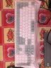 阿斯盾（AUSDOM）HOLA108无线键盘鼠标套装办公游戏电竞108键机械键盘全键无冲保价618全配列台式电脑键鼠套装绿白 实拍图