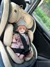 Heekin舒悦新生婴幼儿童安全座椅汽车用0-6-12岁宝宝车载可坐躺通风加热 舒悦-智能款-云深灰【加配:双通风加热+透气坐垫+遮阳棚】 实拍图