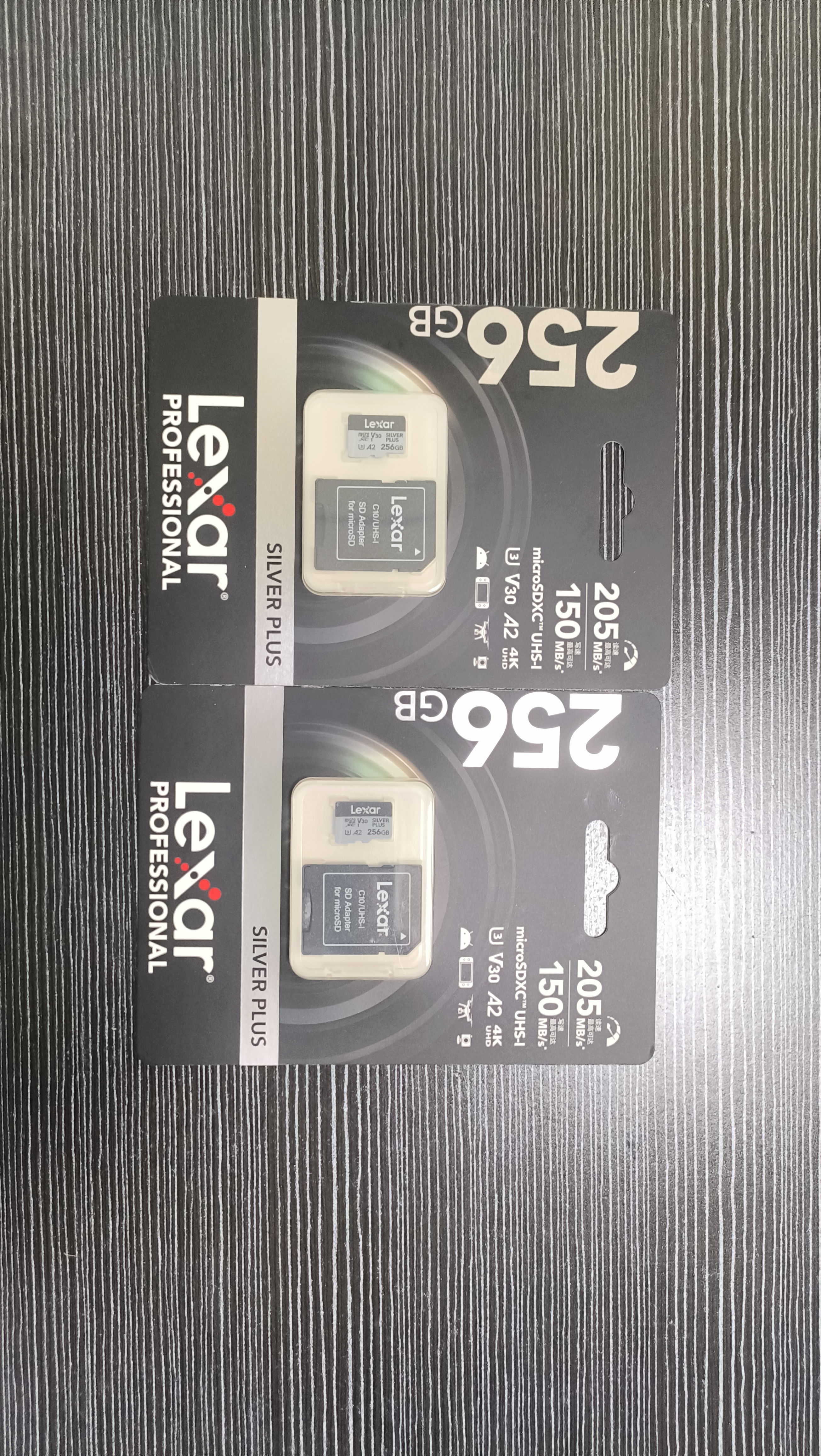 雷克沙（Lexar）256GB TF(MicroSD)存储卡 V30 4K 读205MB/s 大疆Pocket 4P官方推荐 影石Luna内存卡(SILVER PLUS) 实拍图