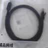 绿联六类扁平网线 千兆网络宽带线 CAT6类家用电脑监控网线 8芯双绞双接头成品跳线 1米 黑色50173 实拍图