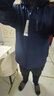 探拓（TECTOP）户外服 男抓绒内胆防风防寒滑雪服保暖95133CF男款铁蓝2XL 实拍图