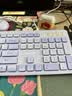 联想（Lenovo）有线键鼠套装KM220/TL21 巧克力按键有线键盘鼠标USB商务电脑办公键盘笔记本台式机一体机键盘紫色 实拍图