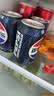 百事可乐Pepsi 无糖可乐 碳酸饮料汽水 330ml*6听 黑罐整箱装（包装随机） 实拍图