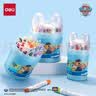 得力（deli）24色油画棒汪汪队联名水溶性24色可水洗旋转出芯蜡笔桶装炫彩棒幼儿画画涂色 实拍图