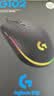罗技（G）G102 有线游戏鼠标 轻量化设计 G102二代 RGB灯效 电竞 打瓦 三角洲 无畏契约 外设必备 CS2 黑色 实拍图